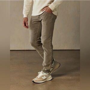 The Normal Brand Comfort Terry Pant in Taupe 31x30